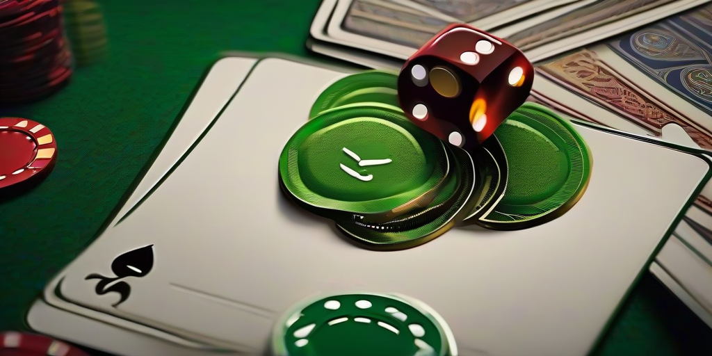 hoktoto casino terpercaya indonesia 2024 HOKTOTO - meja kasino kartu dan chips berkilau